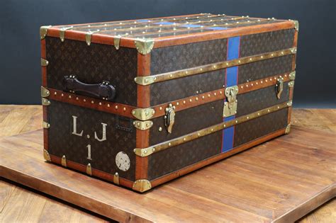 louis vuitton antique trunk|vintage louis vuitton wardrobe trunk.